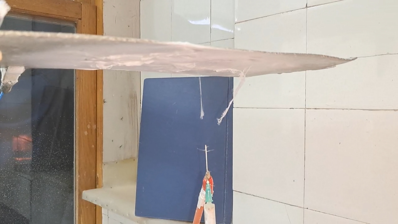 Electrospinning: Solutions of Polystyrene and Polyvinylidene Difluoride in Dimethylformamide